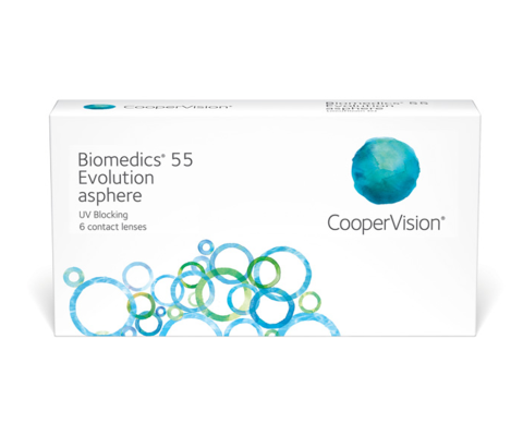 CooperVision Biomedics™ 55 Evolution Havi Kontaktlencse (6 db)