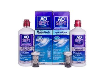 Alcon AOSEPT Plus HydraGlyde Kontaktlencse Ápolószer (2X 360 ml)