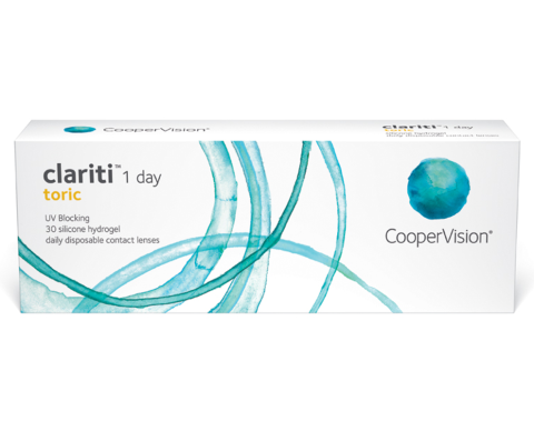 CooperVision CLARITI™ 1 DAY TORIC Napi Kontaktlencse (30 db)