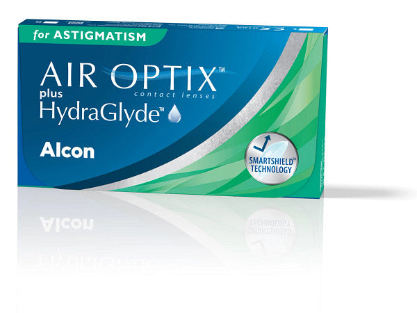 Alcon AIR OPTIX™ plus HydraGlyde for ASTIGMATISM Trórikus Havi Kontaklencse (6 db)