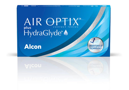 Alcon AIR OPTIX™ plus HydraGlyde havi kontaktlencse (3 db)