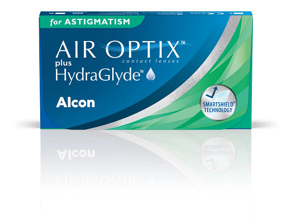 Alcon AIR OPTIX™ plus HydraGlyde for ASTIGMATISM Trórikus Havi Kontaklencse (6 db)