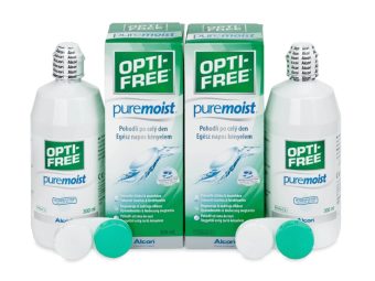 Alcon OPTI-FREE PureMoist™ Kontaktlencse Ápolószer (2X 300 ml)