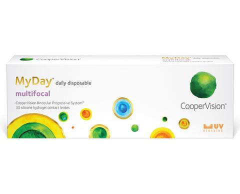 CooperVision MyDay™ Multifocal Napi Kontaktlencse (eldobható) (30 db)