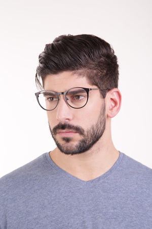 Uniszex fém szemüveg N706