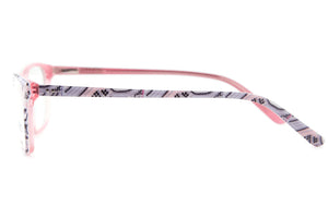 Női műanyag szemüveg Next 729 C6 Pink, szürke